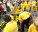 Ventspils claims Guinness record for flower carpet