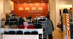 Apranga continues to expand its retail empire despite declining sales. Photo by Nathan Greenhalgh.