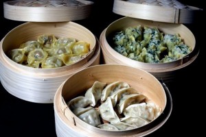 Here are three of the dim sum choices on offer at the new Briusly location. Photo courtesy of Briusly.