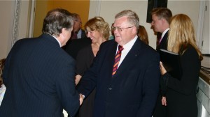 Tallinn Mayor Edgar Savisaar can certainly smile after Sunday's election results.