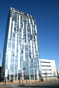 Construction on the building began and 2001 and it has housed the municipal government since Feb. 2004. Photo by Nathan Greenhalgh.