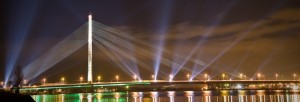 The stated intention of "Live Riga" is shine a spotlight on the city for foreign tourists. However, critics of the project say it could be used as a campaign tool for current members of the city council. Photo used courtesy of Starorīg.