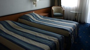 Nothing for the maid to clean here — too many hotel rooms have stayed empty the past quarter, puttling a pinch on Latvian hotel profits on top a value-added tax increase implemented at the beginning of the year as part of the government's anti-crisis plan.