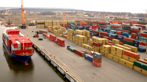 Lithuania's increased exports are a positive indication given the weak state of its economy and may indicate a trend to correct the current account balances deficits that were a trademark of the "Baltic Tiger" years. Photo used courtesy of the Port of Klaipėda.