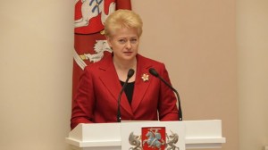 Lithuanian President Dalia Grybauskaitė's veto would be a hard blow to the ruling coalition, which is struggling to unite it's own parties behind the controversial austerity measures.