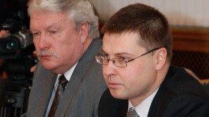 Prime Minister Valdis Dombrovskis' coalition remains tenous after the 2010 budget passed.