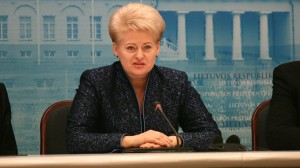 Grybauskaitė has attacked monopolies, arguing that they stand in the way of further development of Lithuania's economy. Photo by Nathan Greenhalgh.