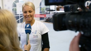Jelena Glebova, Estonia's most famous figure skater, will be competing in the championship.