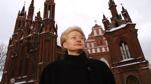 Lithuanian President Dalia Grybauskaitė was a lecturer at the Vilnius High Party School when independence was declared 20 years ago.