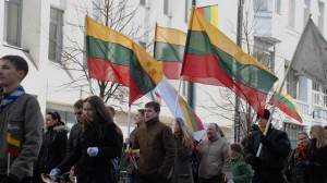 The right-wing protests have not recieved the kind of official resistance from Vilnius city officials and parliament that tolerance parades have.