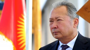 Former President Kurmanbek Bakiyev fled Kyrgyzstan on Thursday. His youngest son Maxim is based in Latvia.