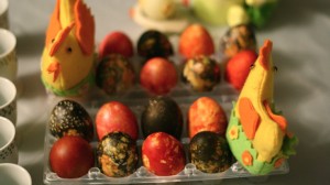 These Lithuanian Easter eggs are a colorful tradition the whole family can enjoy. Photo by Nathan Greenhalgh/Baltic Reports